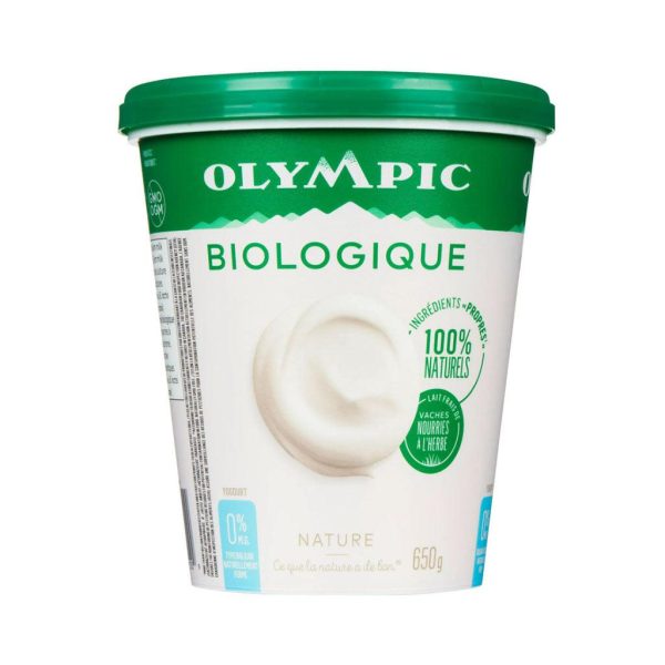 Yogourt Nature Biologique 0% Online Sale