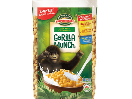 Céréales Envirokidz Maïs Soufflé Gorilla Munch 650 g Cheap