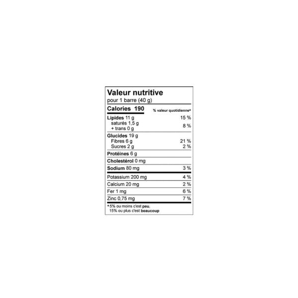 Barre Collation Chocolat et Arachides Bio Cheap