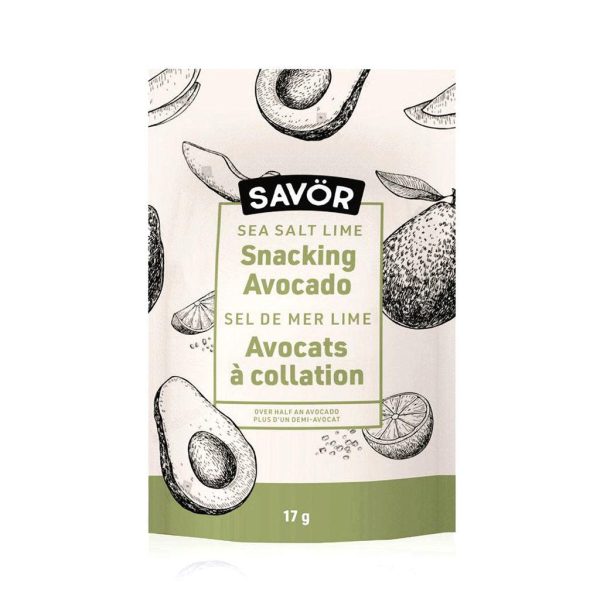 Avocat à Collation Sel de Mer et Lime For Discount