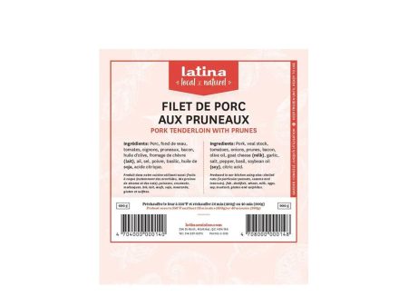 Filet de Porc aux Pruneaux on Sale