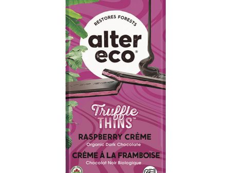 Truffle Thins Crème à la Framboise Chocolat Noir Bio Online Hot Sale