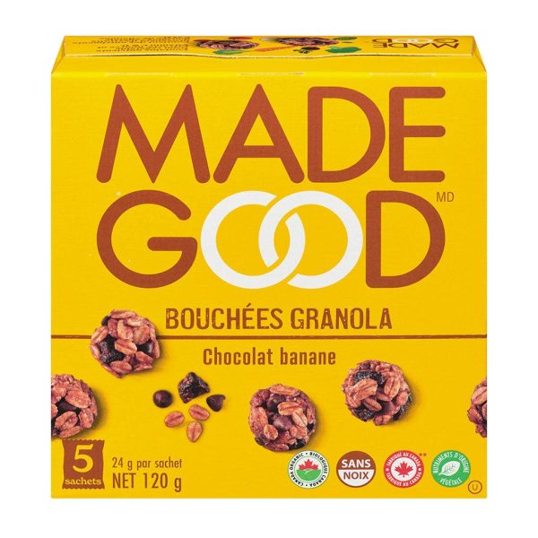 Bouchées Granola Chocolat Banane For Discount