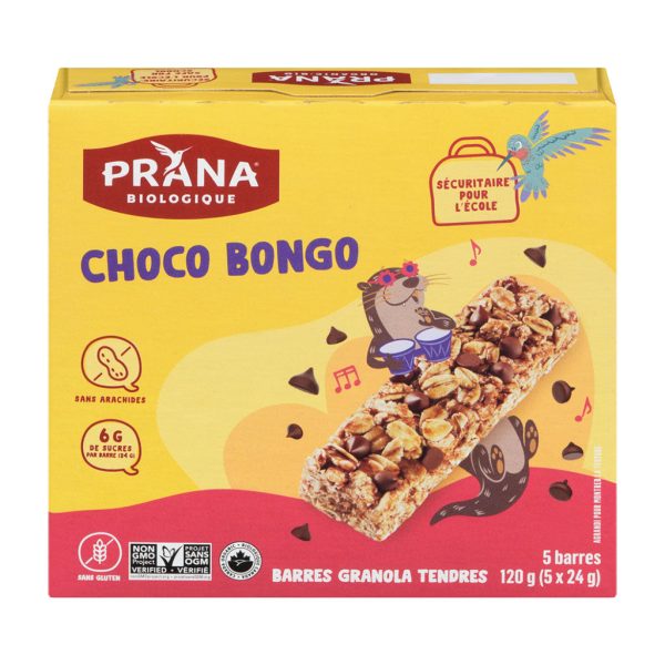 Barres Granola Tendres Choco Bongo Biologique Supply