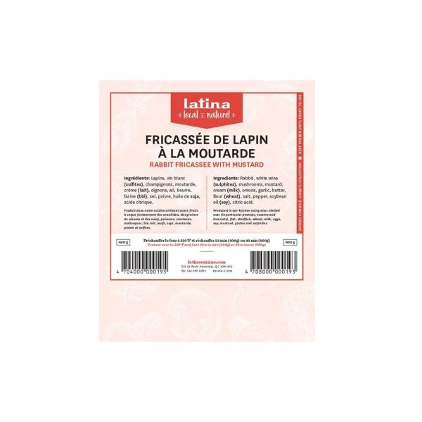 Fricassée de Lapin à la Moutarde Online Hot Sale