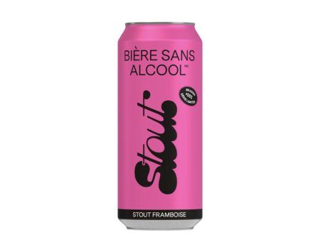 Bière Stout Framboise Sans Alcool Hot on Sale