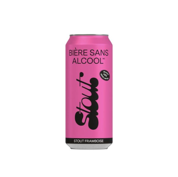 Bière Stout Framboise Sans Alcool Hot on Sale