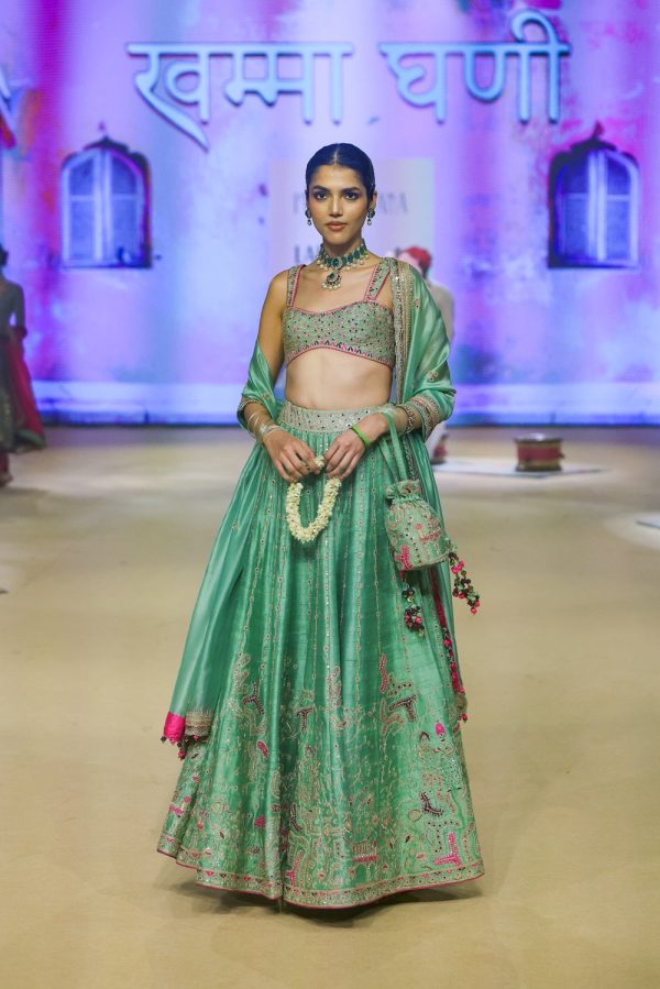 The Sage Johari Lehenga Set Online now