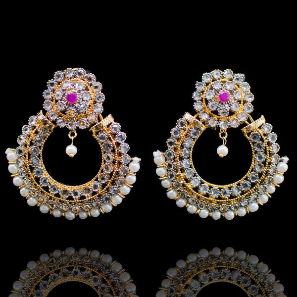 Fareeha Earrings - Ruby Online now