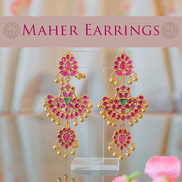 Maher Earrings - Available in 2 Options For Discount