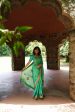 Turquoise Satin Silk Saree Hot on Sale