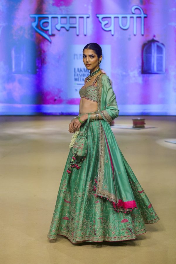 The Sage Johari Lehenga Set Online now