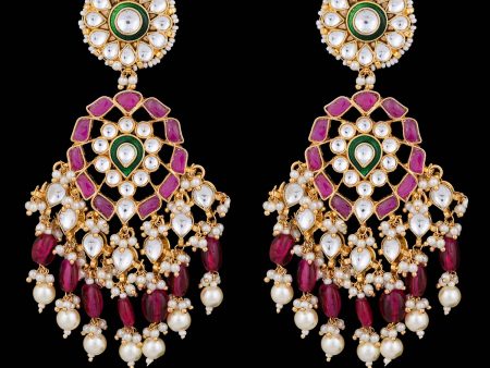 Urwah Earrings - Ruby Cheap