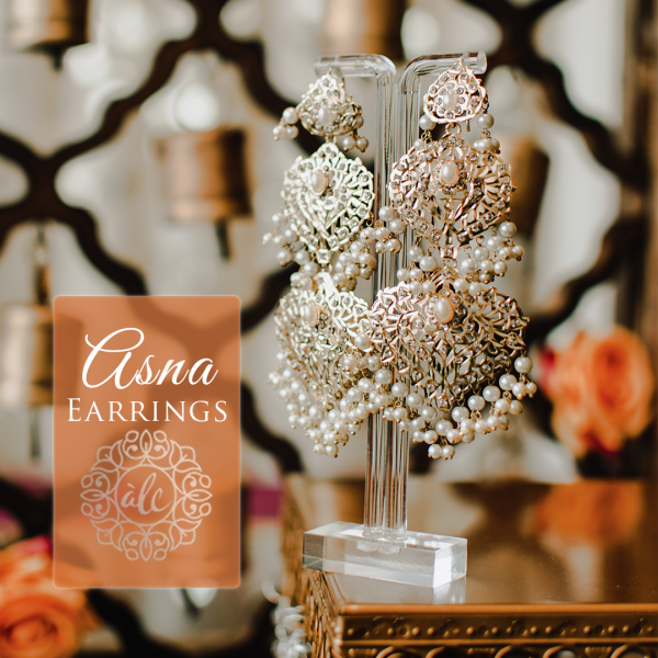 Asna Earrings - Pearl For Cheap