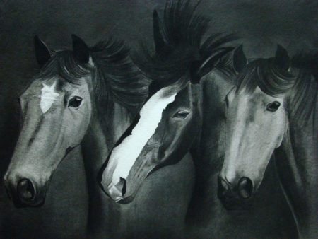 Three horses Online Sale