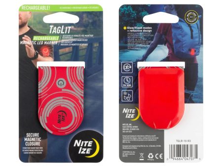 NITE IZE | TAGLIT RECHARGEABLE MAGNETIC LED MARKER - Segnalatore luminoso Supply