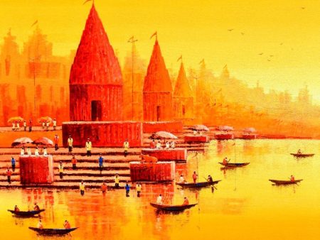 Benaras ghat 02 on Sale