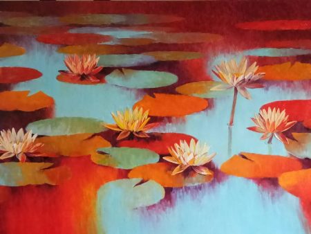 Waterlilies 3 on Sale