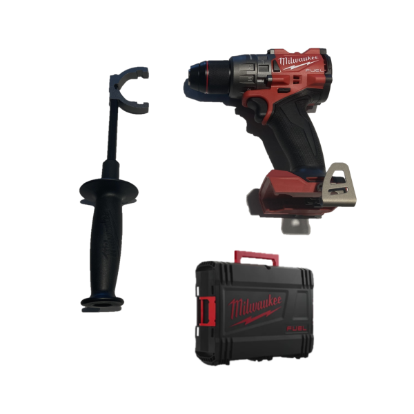 Trapano avvitatore con percussione a batterie 158 Nm di potenza MILWAUKEE M18 FPD3-0X on Sale